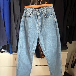 NASTY GAL Blue Denim Jeans